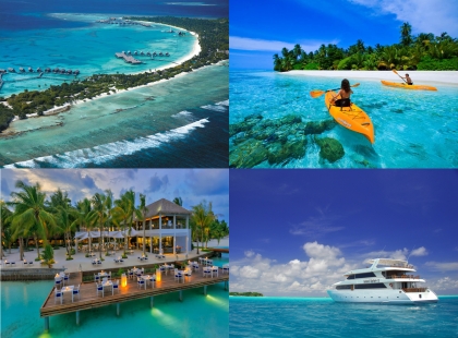 побережье Мальдивских островов