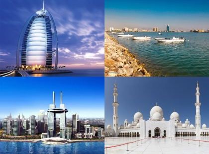 высокие здания Объединённые Арабские Эмираты